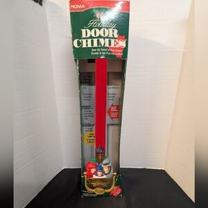 New In Box Noma Vintage Holiday Door Chime Model 28030 Battery operated 1996